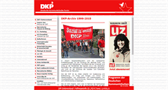 Desktop Screenshot of dkp-online.de
